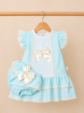 Load image into Gallery viewer, MYLA Spanish pink dress & bloomers