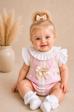Load image into Gallery viewer, LUCY pink Spanish romper