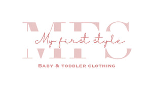 My First Style Baby and Toddler Clothing