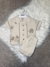 Load image into Gallery viewer, ALEX palm tree short set
