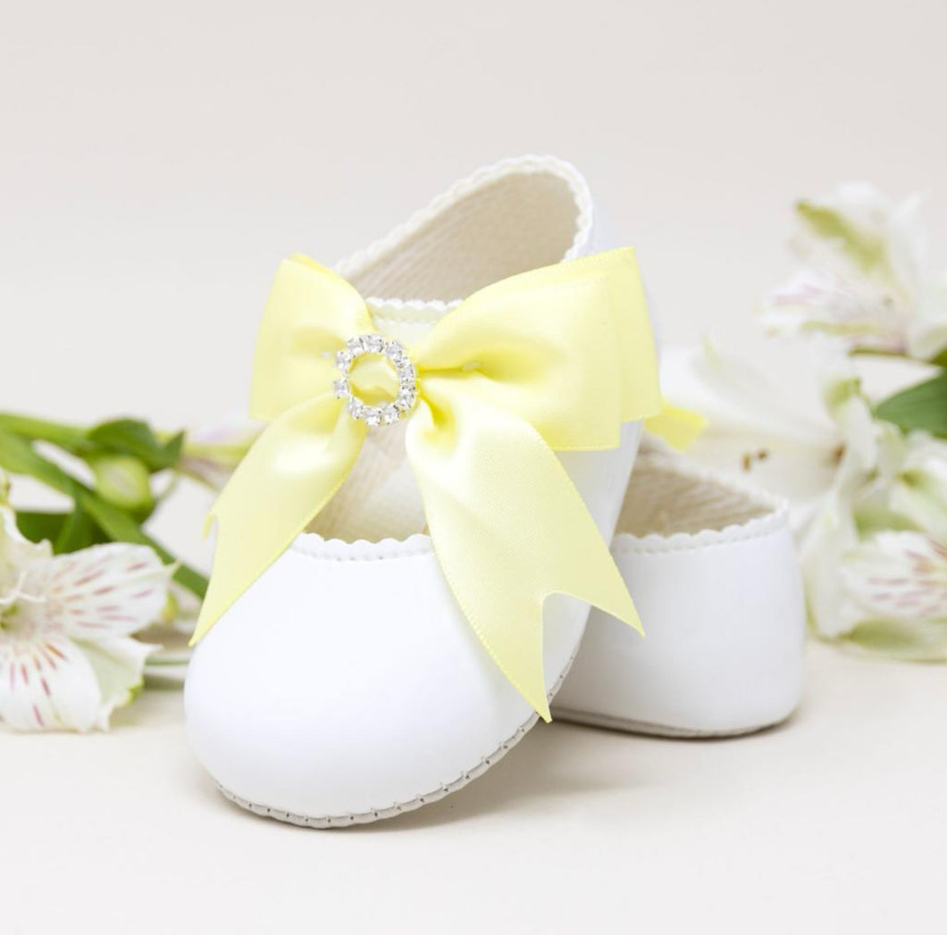 Lemon diamanté shoes