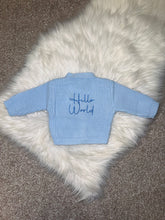 Load image into Gallery viewer, Hello world cardigans
