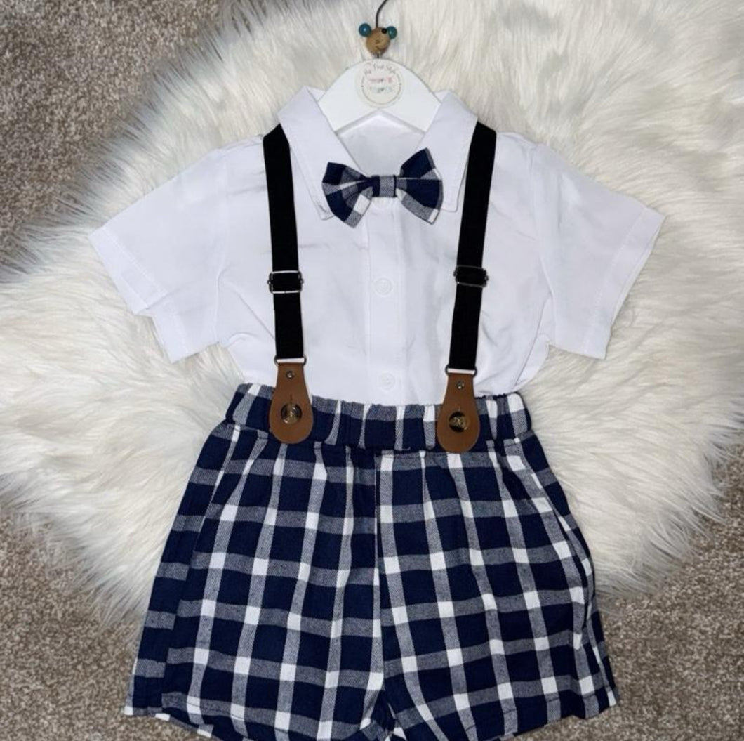 NOAH dickie bow set