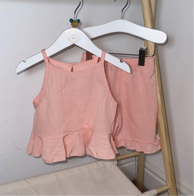 EMILY Pink Short Set