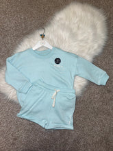 Load image into Gallery viewer, KYLE blue jumper &amp; short fudo set
