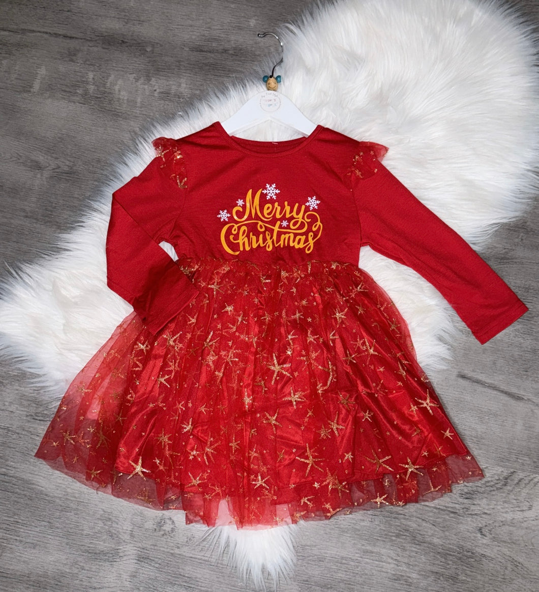 Merry Christmas sparkle dress