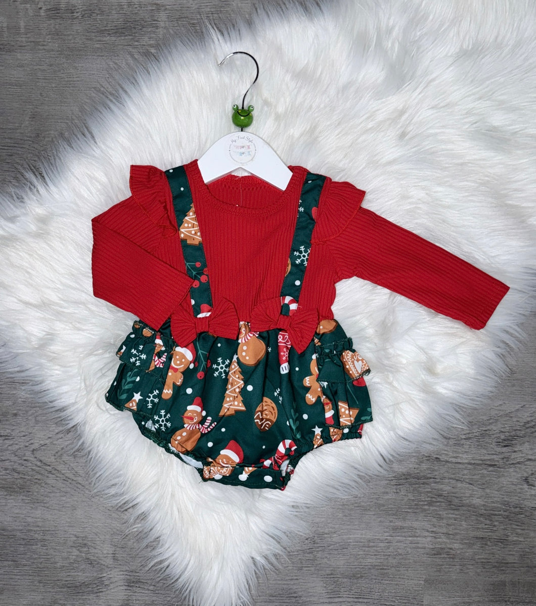 Tori Christmas romper