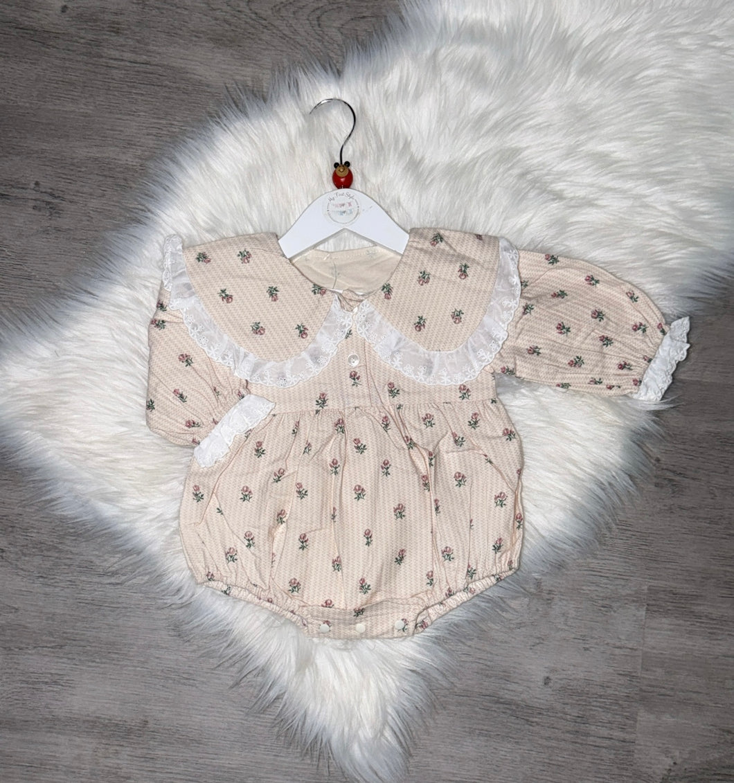 Elsie flower romper