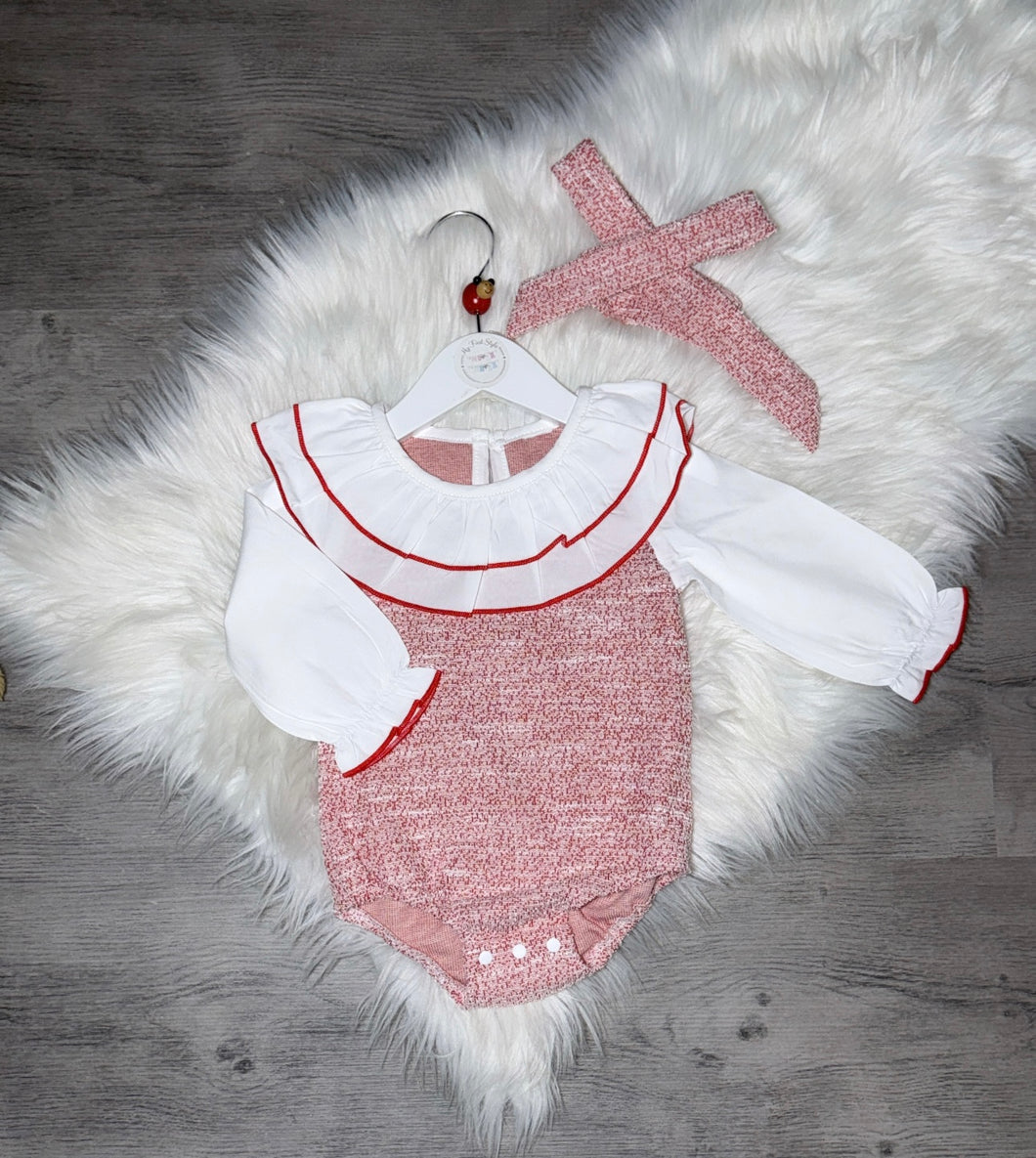 Mia romper & headband bow