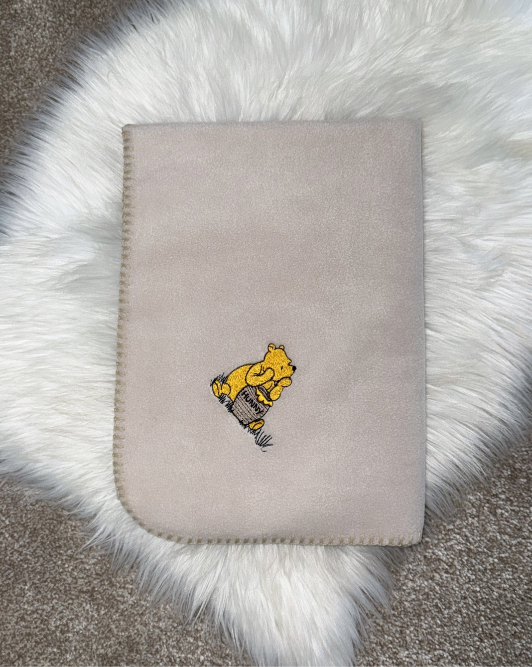 Pooh bear blanket
