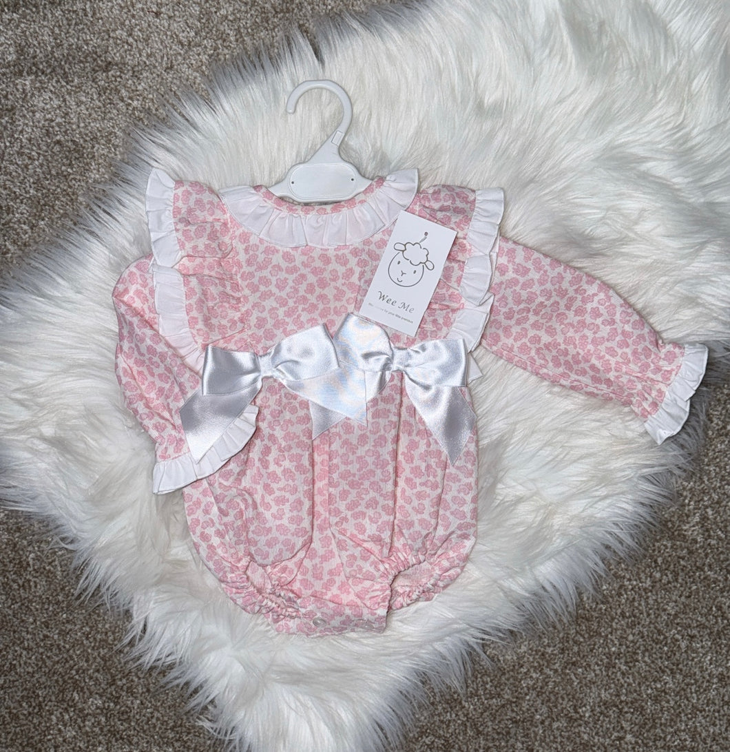 MOLLY pink romper
