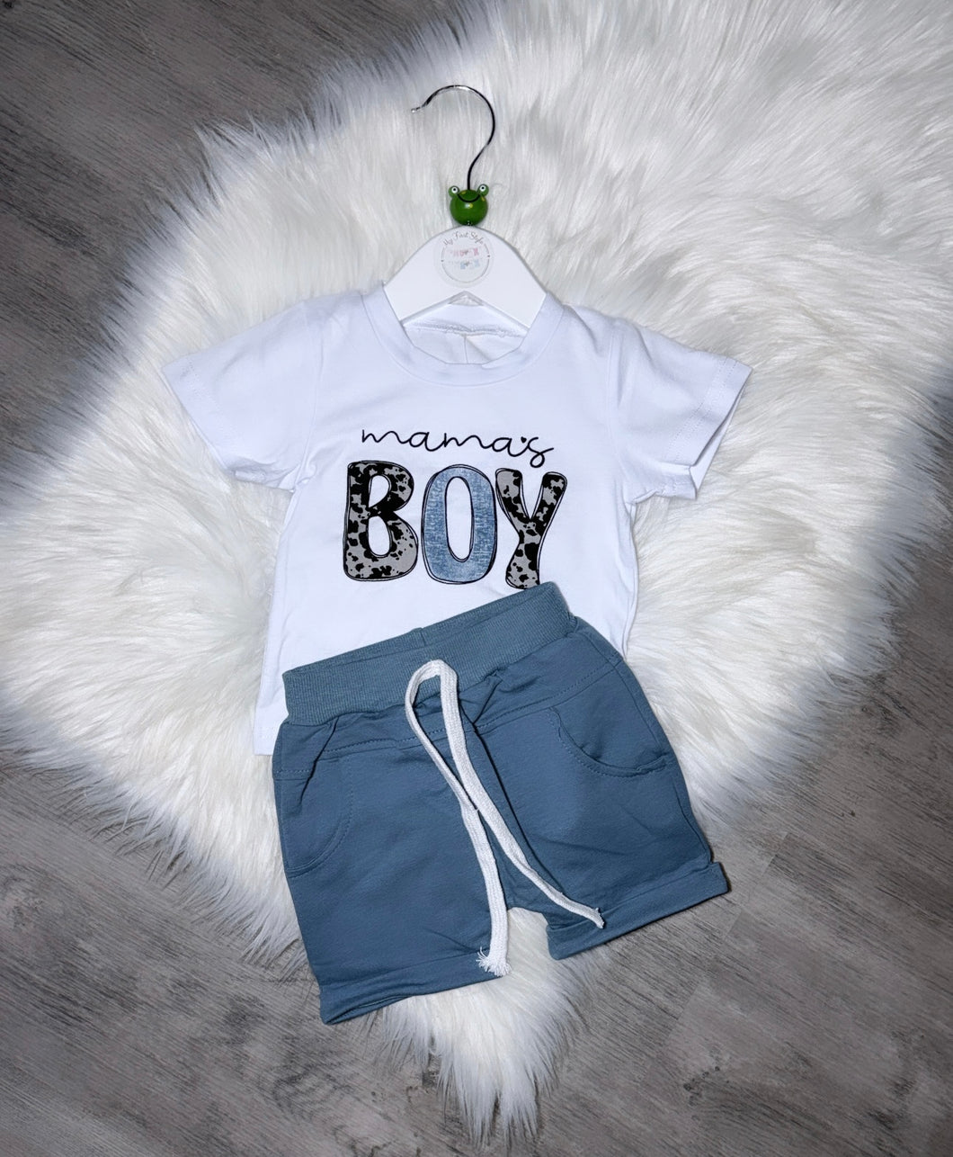 Mamas boy short set