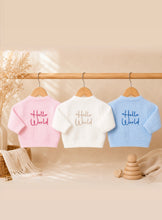 Load image into Gallery viewer, Hello world cardigans
