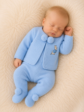 Load image into Gallery viewer, Rabbit Blue Pom Pom sets
