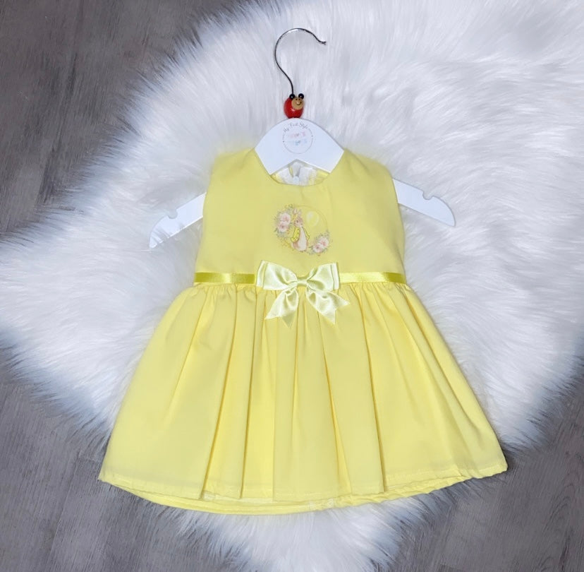 Lemon rabbit dress