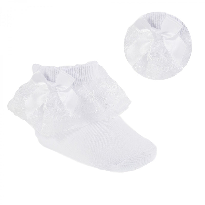 Ankle frilly socks