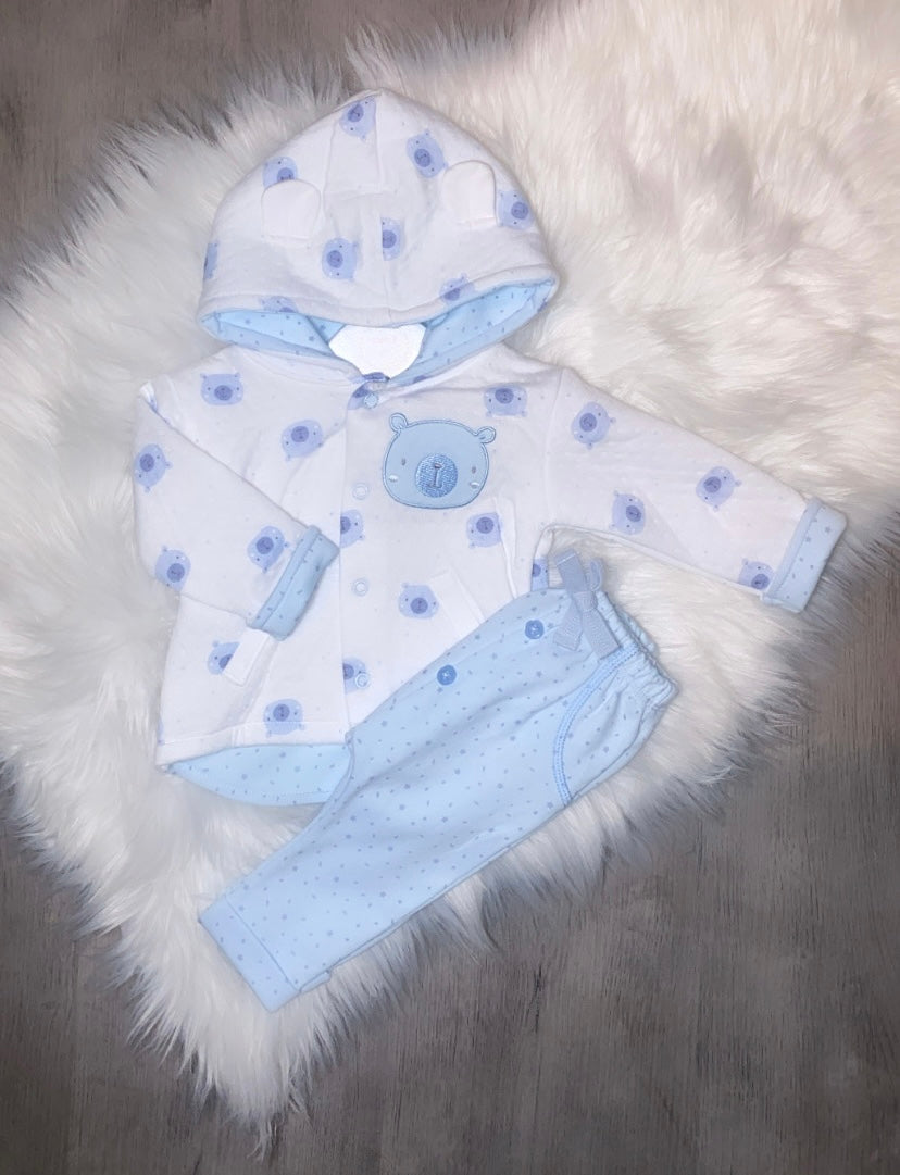 Blue bear 2pc set