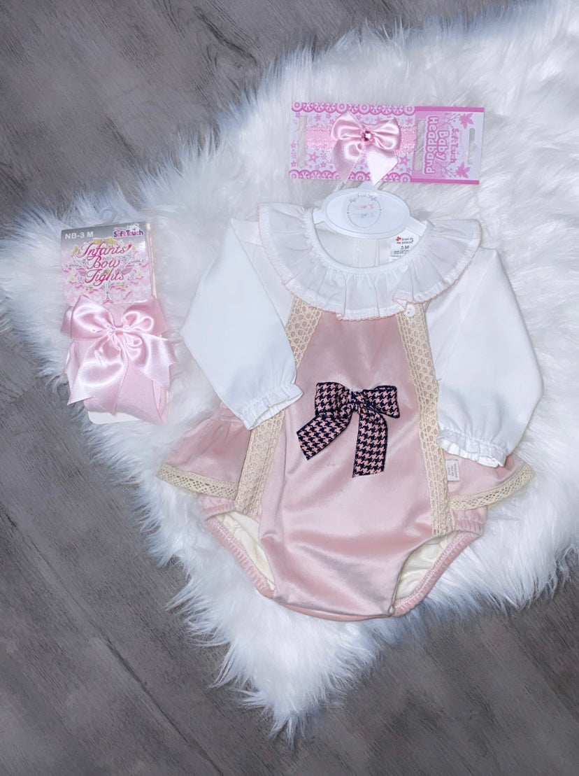 Light pink romper set