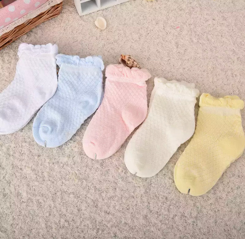 Colourful ankle socks